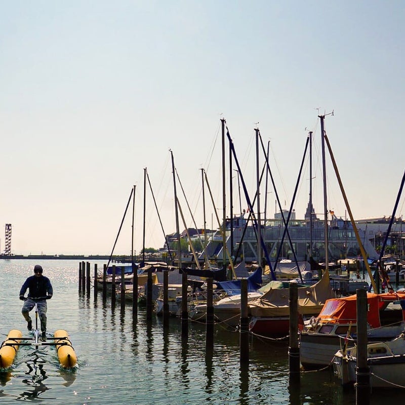 Waterbike auf dem Bodensee
